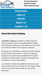 Mobile Screenshot of elitemetalfinishing.com
